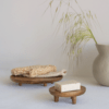 Urban Nature Culture, Plate on Feet, Large, Golden Oak - Afbeelding 3