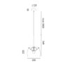Tonone Hanglamp Atlas D350 Transparant - Afbeelding 4