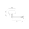 Tonone Bolt Bed Lamp, Under Fit, Install. - Afbeelding 3