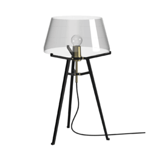 Tonone Tafellamp Ella Neutral Grey Smokey Black
