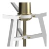 Tonone Tafellamp Ella Transparant Pure White - Afbeelding 2