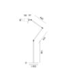 Tonone Bolt vloerlamp 2 arm - Afbeelding 4