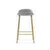Normann Copenhagen Barkruk Form Grijs/ Messing 65 cm - Afbeelding 2