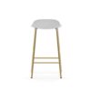 Normann Copenhagen Barkruk Form Wit / Messing 65 cm - Afbeelding 4