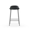 Normann Copenhagen Barkruk Form Zwart/ Chroom 65 cm - Afbeelding 4