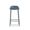Normann Copenhagen Barkruk Form blauw staal 65 cm - Afbeelding 2