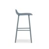 Normann Copenhagen Barkruk Form blauw staal 65 cm - Afbeelding 3