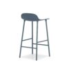 Normann Copenhagen Barkruk Form blauw staal 65 cm - Afbeelding 4