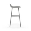 Normann Copenhagen Barkruk Form Grijs/ Chroom 75 cm - Afbeelding 7