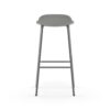 Normann Copenhagen Barkruk Form Grijs/ Chroom 75 cm - Afbeelding 8