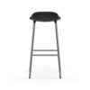 Normann Copenhagen Barkruk Form Zwart/ Chroom 75 cm - Afbeelding 4
