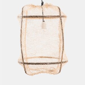 Ay Illuminate Z5 Black Sisal Net Tea Dye Hanglamp