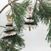 Anna Nera Kerstboom Hangers Set van 2 - Afbeelding 2